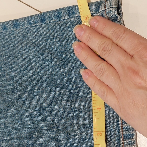 Calvin Klein Women's Size 10 Jeans Demin Blue Y2K Straight - Picture 12 of 13